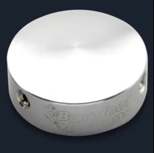 BAREFOOT BUTTONS – V2 Button For Common SPST Tap Switches – Silver - Picture 1 of 3