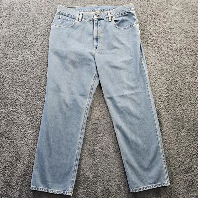 L.L. Bean 1912 Jeans Y2K Vintage 100% Cotton Relaxed 36x30 (real 34-35x30) - Image 1 of 4