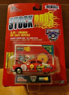 Ford Cupé 1950 Racing Champions Stock Rods 1998 1:64 Cartoon Network edición #111 Foto 1 de 4