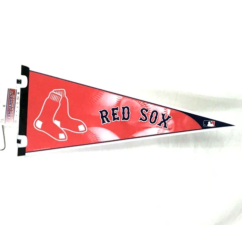 BOSTON RED SOX MLB LICENSED 30"X12" FELT PENNANT FREE SHIPPING Cover