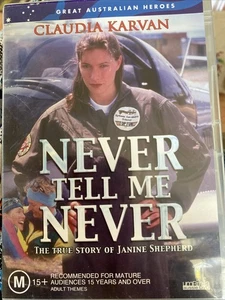 Never Tell Me Never (DVD, 1998) True Story of Janine Shepherd #M1 - Imagen 1 de 2