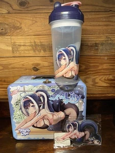 GamerSupps x SHYLILY Waifu Yogalily Shaker Cup + Lunchbox + Standee + Samples - Picture 1 of 8