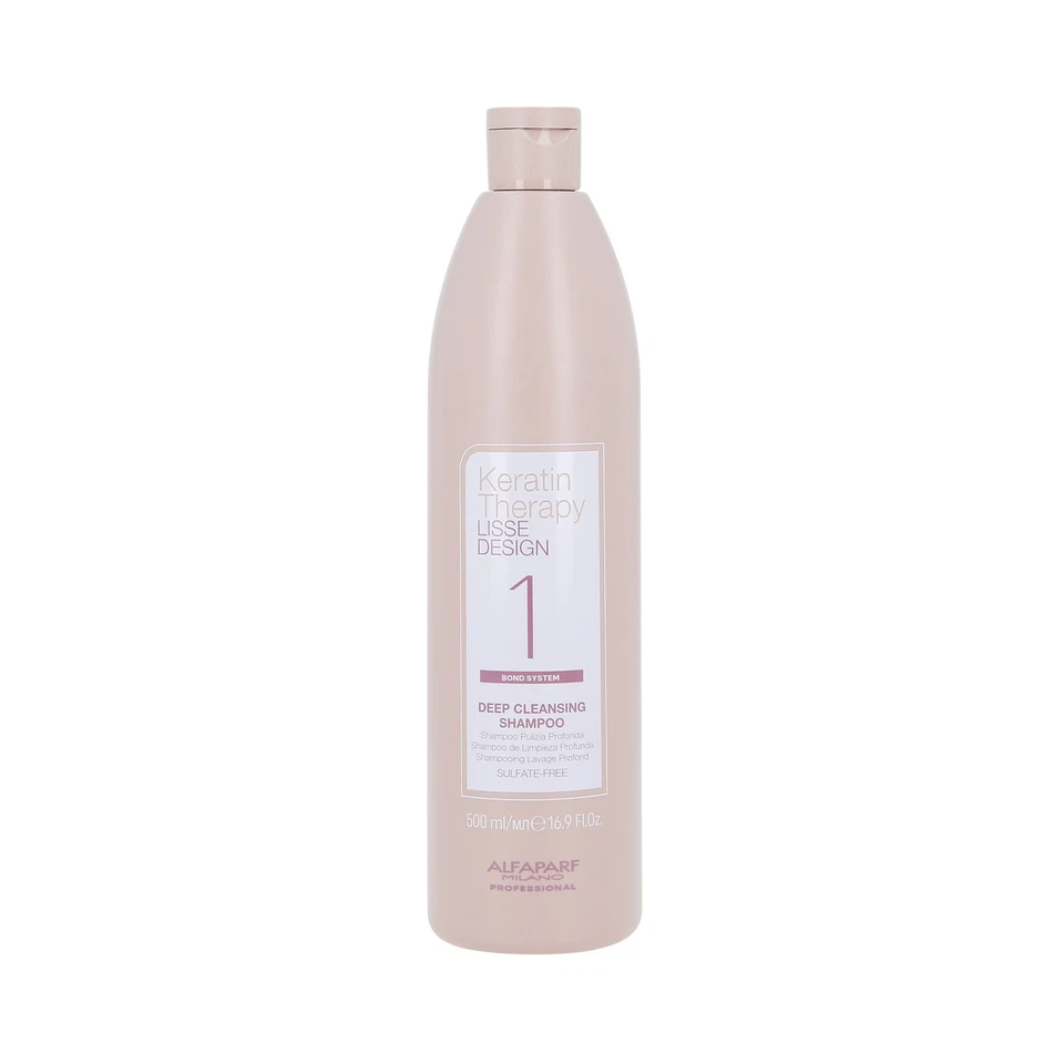 ALFAPARF LISSE DESIGN KERATIN THERAPY Tiefenreinigendes Shampoo 500ml