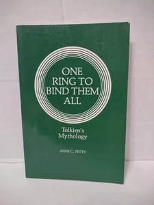 One Ring To Bind Them: All Tolkiens Mythology - Anne C Petty 1979 1st Ed PB LOTR - Bild 1 von 13