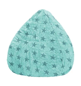 Magma Sitzsack Fluffy Stars Türkis - Bild 1 von 2