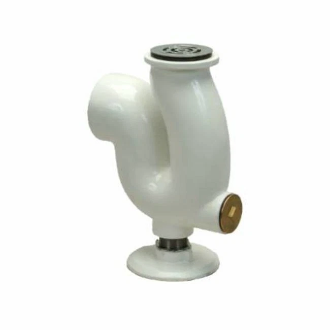 PROFLO PF003 Chrome 3" Cast Iron Trap Standard For Service Sink - Image 1 of 1