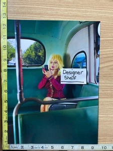Dolly Parton Headshot & Purple Outfit On Bus Scenes Book Photograph - Picture 1 of 2