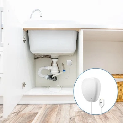 Water Leak Alarm Detector Kitchen Tub Overflow Sensor Home Security - Image 1 of 4