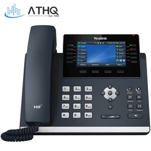 Yealink SIP-T46U Gigabit IP Business Phone 16 VoIP HD Mic PoE Bluetooth 4.3" LCD - Picture 1 of 11
