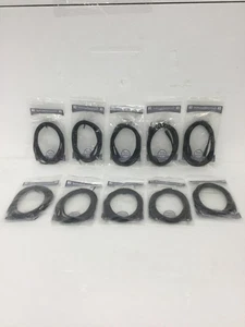 20 x Brand New Comprehensive 3.5mm Stereo Mini Plug to Plug Audio Cable 6ft, QTY - Afbeelding 1 van 12