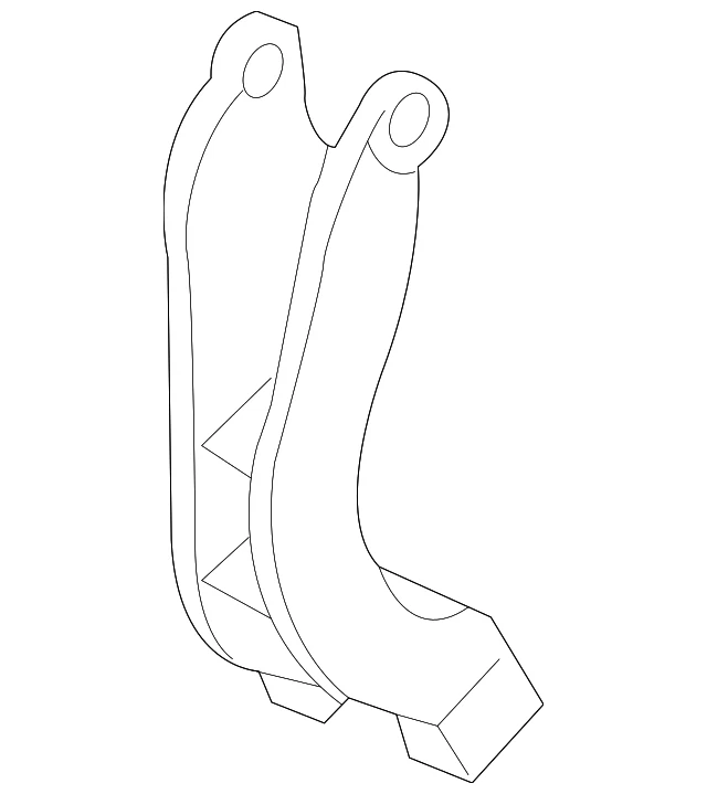 Soporte trasero genuino GM 12570317 Foto 1 de 2
