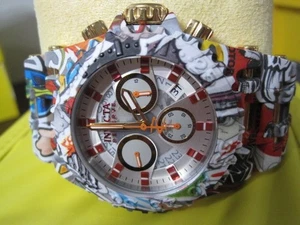 Seltener Invicta Reserve 35420 Aqua-Plated Gold Chronograph 50mm - Swiss - Bild 1 von 5