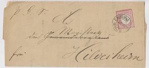 DR Nº 19 Carta con reelaboración Castillo escolar K2 antiguo. Hannover - Hildesheim 1873 - Imagen 1 de 2