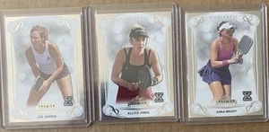 2023 Leaf Pickleball Anna Bright Lea Jansen Allyce Jones Silver Foil RC LOT - Picture 1 of 2