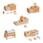Montessori Toy Coin Box Baby Brain Development Number Cognition Teaching Aids