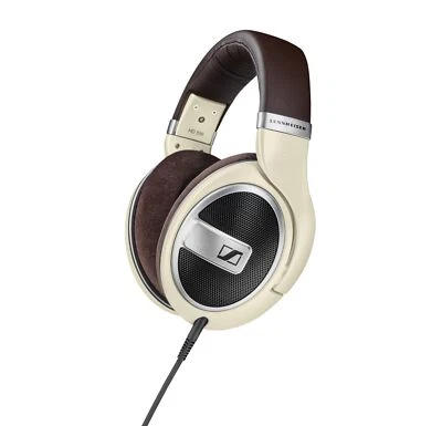 Sennheiser HD 599 Open-back Around-ear Audiophile Headphones, Ivory - image 1 of 4
