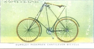 1939 John Player & Sons Cigarette Cards History of Cycling #26 Dursley Pedersen - Picture 1 of 1