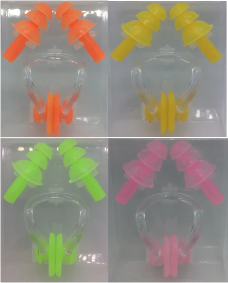 XTRAFAST Schwimmset Nasenklammer und Ohrstöpsel aus Silikon > Schwimmsport