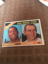 1966 TOPPS BASEBALL #164 WHITE SOX ROOKIES!! TOMMIE AGEE!!