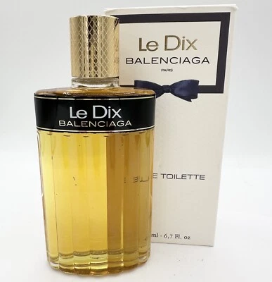 Perfume de mujer Balenciaga Le Dix 6,7 OZ eau de toilette EDT Splash 200 ml vintage Foto 1 de 4