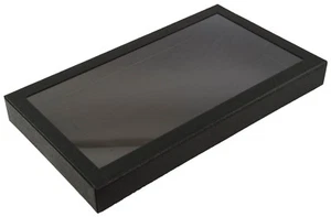 Jewellers Black Display Case for 72 Rings with Detachable Lid- Jewellery Display - Picture 1 of 4