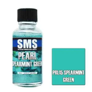 SMS Perla Acrílico Laca Serie PPRL15 Verde Menta Alta 30 ml Pintura Modelo Plástico - Imagen 1 de 5
