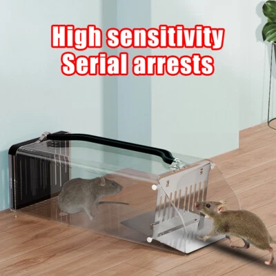 Lebendfalle Ratten Massenfänger Alive Rattenfalle Kastenfalle Ratte Kastenfalle - Bild 1 von 4