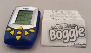 Hasbro Boggle Electric Pocket Handheld Word Search Travel Size Game 2002 - Picture 1 of 12