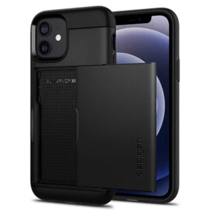 iPhone 12 Mini 12 12 Pro 12 Pro Max Case | Etui na kartę Spigen [Slim Armor CS] - Zdjęcie 1 z 47