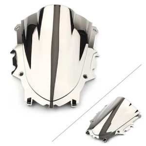 1x Silver Motor Windshield WindScreen Deflector for Yamaha YZF-R3 R3 2019-2023 - Picture 1 of 6