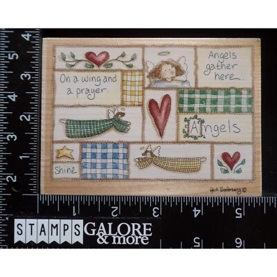 Estampillas Suceden Estampillas de Goma RELIGIOSAS 90139 ÁNGELES SE REÚNEN AQUÍ UNIVERSIDAD #2106 Foto 1 de 3