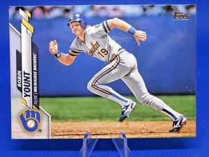 2020 TOPPS SERIES 1 #149 ROBIN YOUNT SHORT PRINT SP VARIATION MILWAUKEE BREWERS - Picture 1 of 2