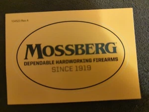 Mossberg Sticker 1919 - Picture 1 of 3