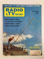 VTG Radio & TV News Magazine November 1958 Ham Operator Tracks Satellites
