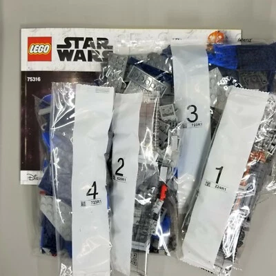 Lego Star Wars - Mandalorian Starfighter  75316 - NO MINIFIGURES - NEW - Image 1 of 4