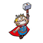 Sdcc 2020 Marvel Made Skottie Young Pin - Thor In Hand
