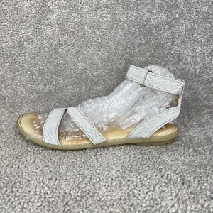 Born Sandals Womens 7 M August Pashmina Strappy Gray Suede Leather Casual F20228 - Picture 1 of 8