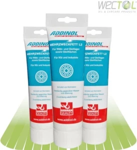 Grasa multiusos en tubo 3 x 250 ml Addinol L 2 grasa multiusos grasa grasa grasa lubricante - Imagen 1 de 1