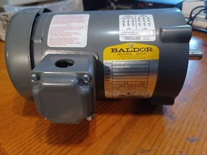 Baldor MM3454 - .18KW, 1725RPM, 3PH, 60HZ, D63, 3320M, TEFC, F2 - NOS - Picture 1 of 8
