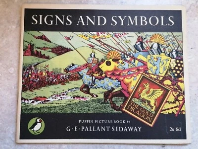 1953  Penguin PICTURE Puffin SIGNS AND SYMBOLS  #89 - FIRST EDITION illus VGC - Image 1 of 3