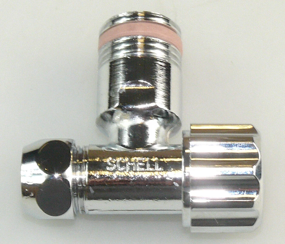 SCHELL ECKVENTIL 1/2" SELBSTDICHTEND ECKREGULIERVENTIL SPÜLKASTEN WASCHTISCH