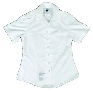 US Army Garrison Collection White Women's Dress Shirt Short Sleeve 6R - Picture 1 of 1