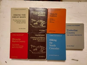 Seven Sierra Club Guides Great Basin Wind River Southwest Cascades Bigfoot - Picture 1 of 10