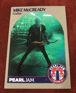 PEARL JAM Chicago Baseball Card - Mike McCready 2 green - 2018 wrigley away show - Picture 1 of 1