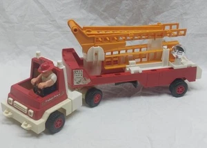 Vintage 1978 Fisher-Price FIRE TRUCK Figur Leitern - Bild 1 von 6