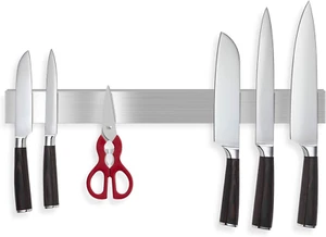 Magnetic Knife Holder Kitchen Utensils Large Strips (18 Inch) - Picture 1 of 12