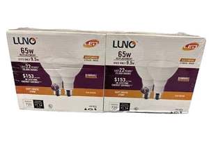 GE Soft White 65W Replacement LED Light Bulb Indoor Floodlight BR30 2/2 PKS - Picture 1 of 4