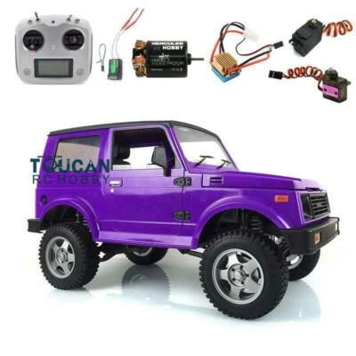 Capo 1/6 Assembled SIXER1 RC Crawler Car Model ESC Servo Motor Purple Vehicle - Image 1 of 4
