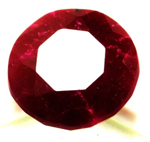 Natural Red Ruby Round Cut 32.00 Cts Loose Gemstone 9301 - Picture 1 of 4