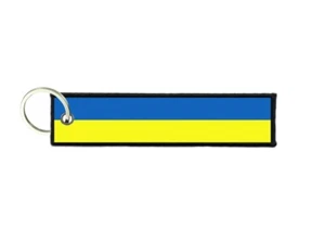 Llavero coche moto remolque bandera banderas ucrania - Imagen 1 de 1